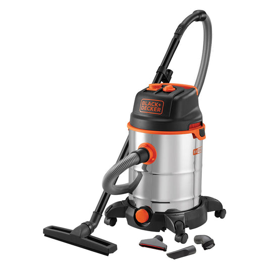 BIDONE ASPIRATUTTO INOX 'BXVC30XTDE' Lt. 30 - 1600 W