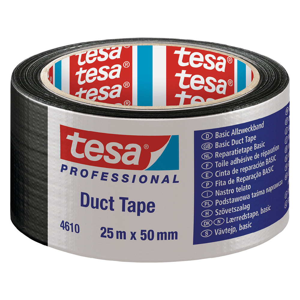 NASTRO TELATO 'DUCT TAPE 4610' mm 50 x mt. 25 - colore argento