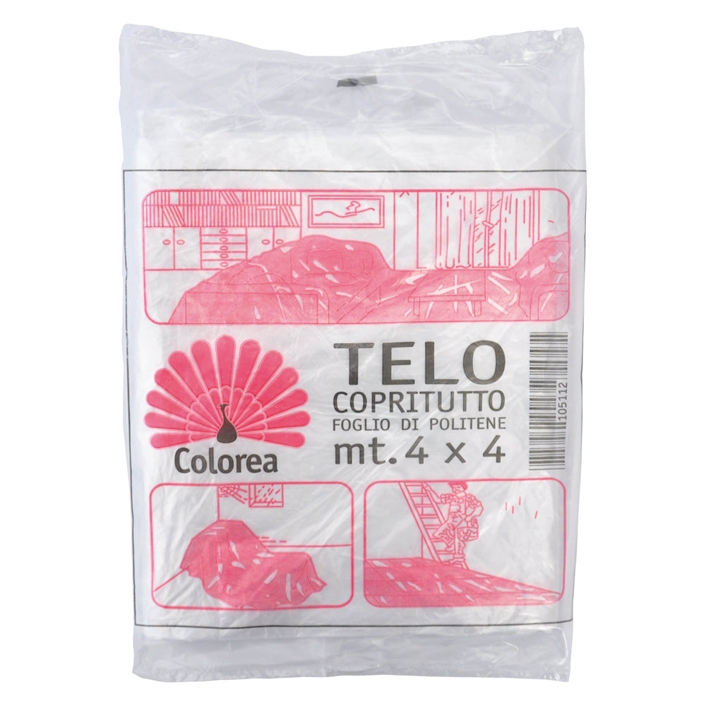 TELO COPRITUTTO MULTIUSO mt 4 x 4 - gr. 150 circa