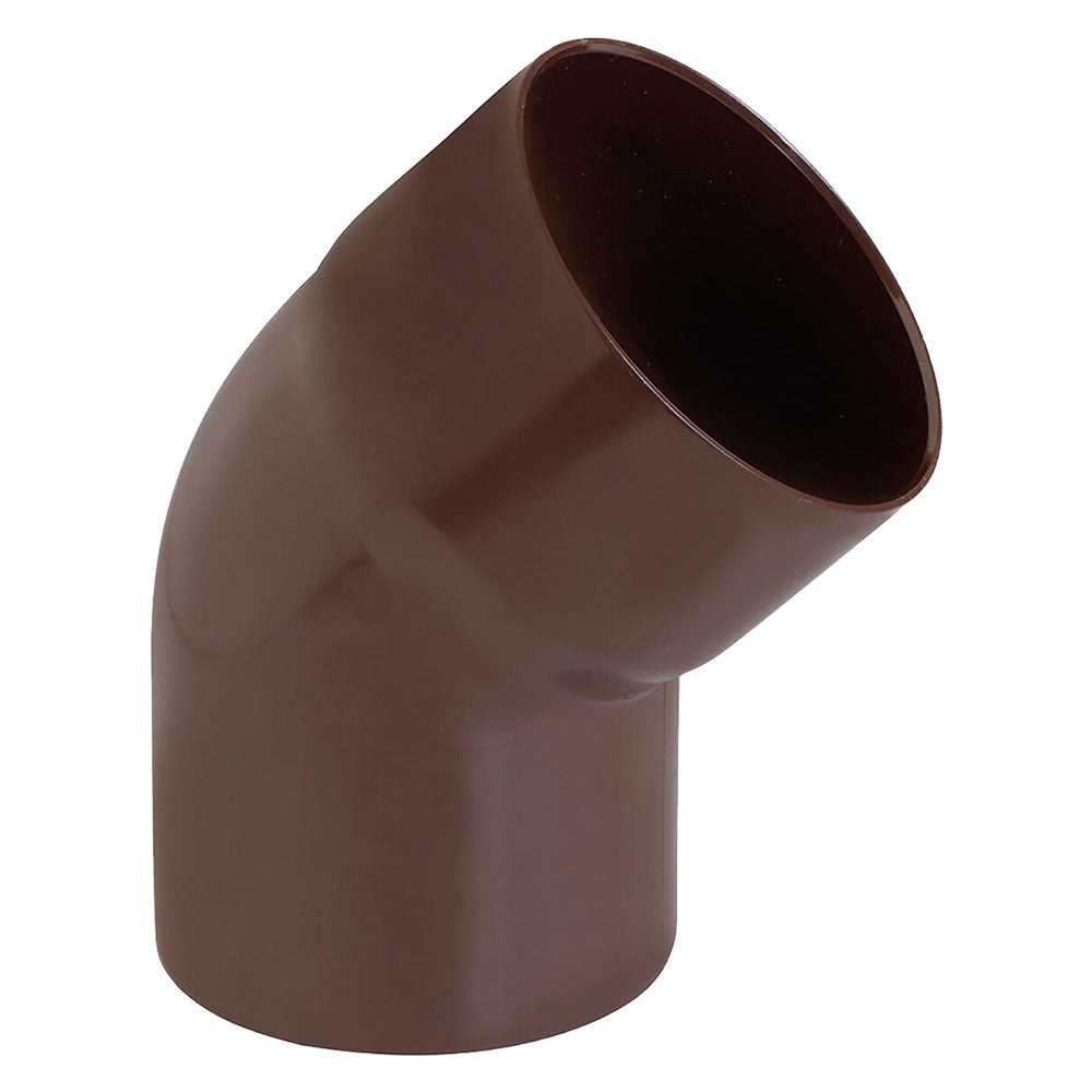 CURVA PER TUBO PLUVIALE IN PVC 87 Ã¸ 80 TDM