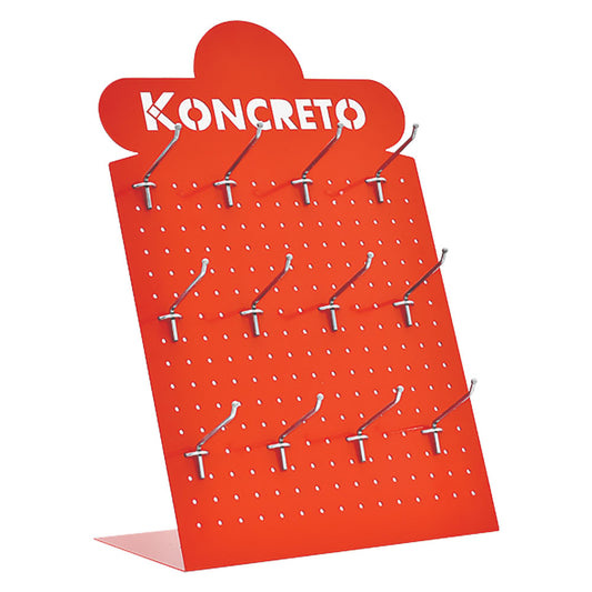 ESPOSITORE DA BANCO 'KONCRETO' cm. 40 x 22 x h.60