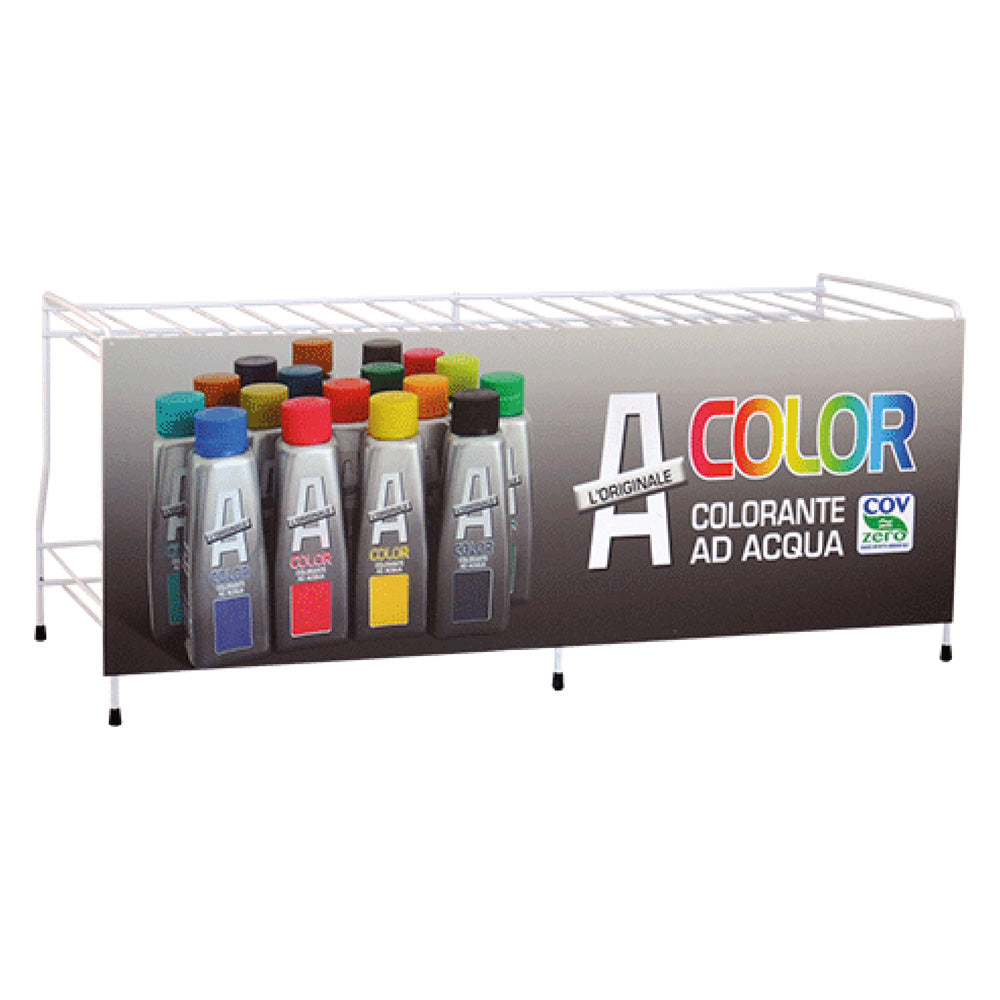 ESPOSITORE DA BANCO 'ACOLOR' cm 66 x 28 x h 28