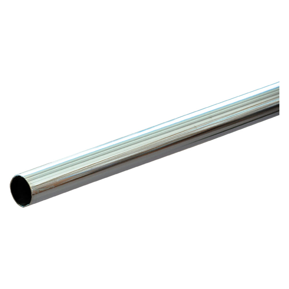 TUBO PER ARMADIO TONDO mm 18 x 5 mt 3 - plasticato bianco