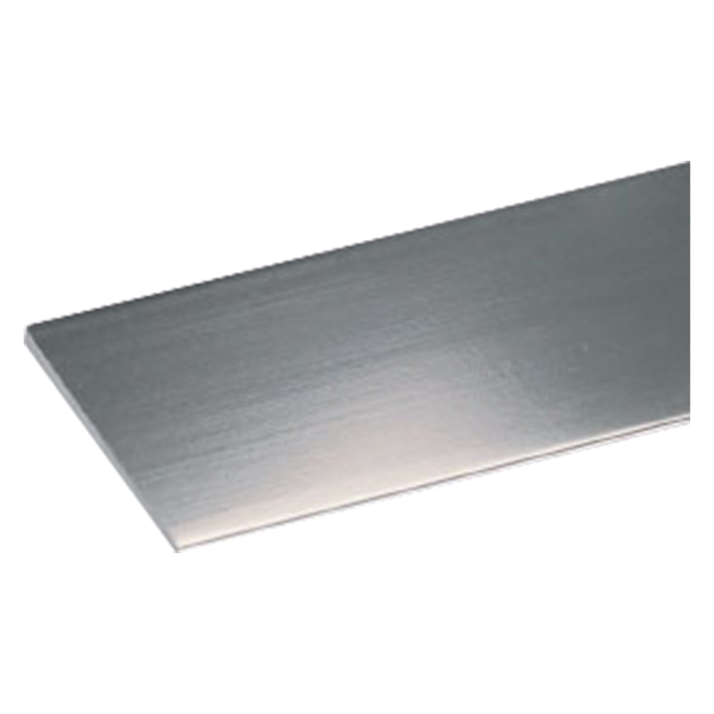 PROFILO PER FAI DA TE PIATTO mm 30x2 - mt 2 argento brillante