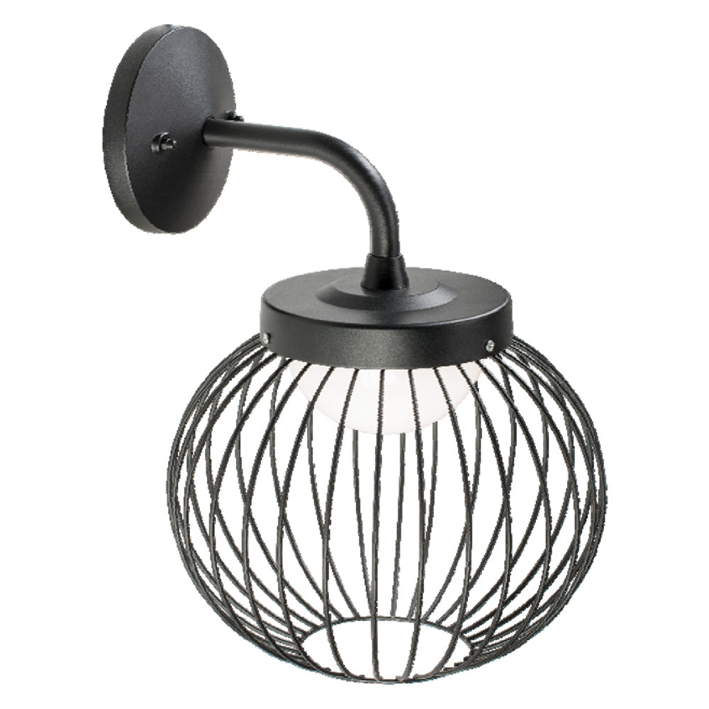 APPLIQUE LED 'CAGE' nero