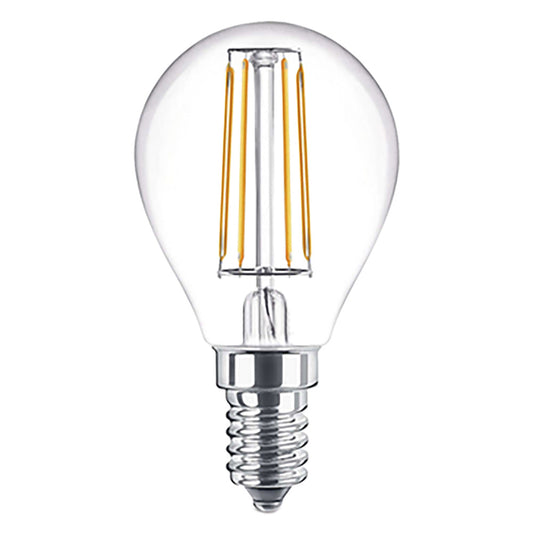 LAMPADA LED A FILAMENTO 'SFERA' CALDA 2700K  4W=35W E27 - 470 lm