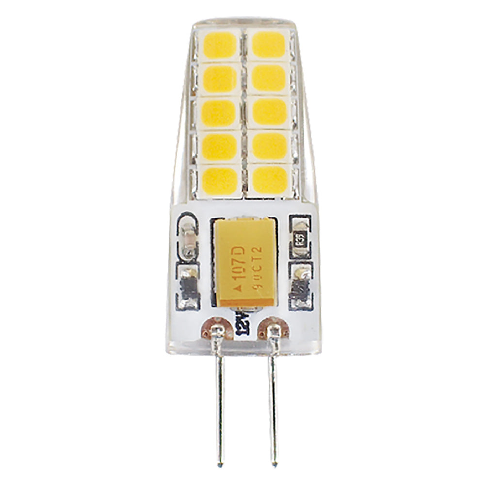 LAMPADA A LED IN SILICONE 'G4' L.FREDD.6500K 2,5 W 250 lumen (25W)