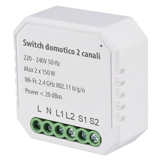 DIMMER ELETTRONICO a 2 canali