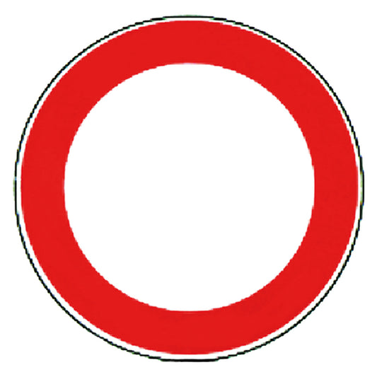 SEGNALE 'DIVIETO DI TRANSITO' fig. 46