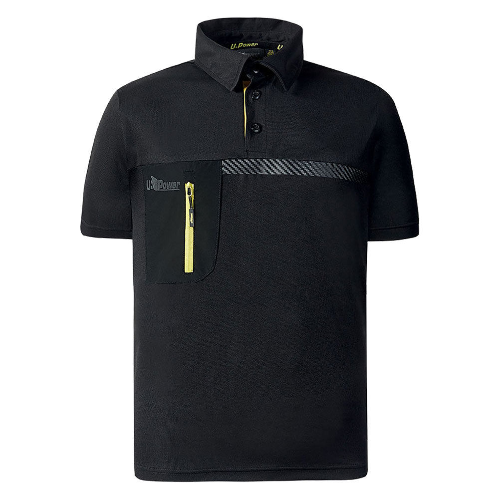 POLO 'LIBRA' taglia XXL - black carbon