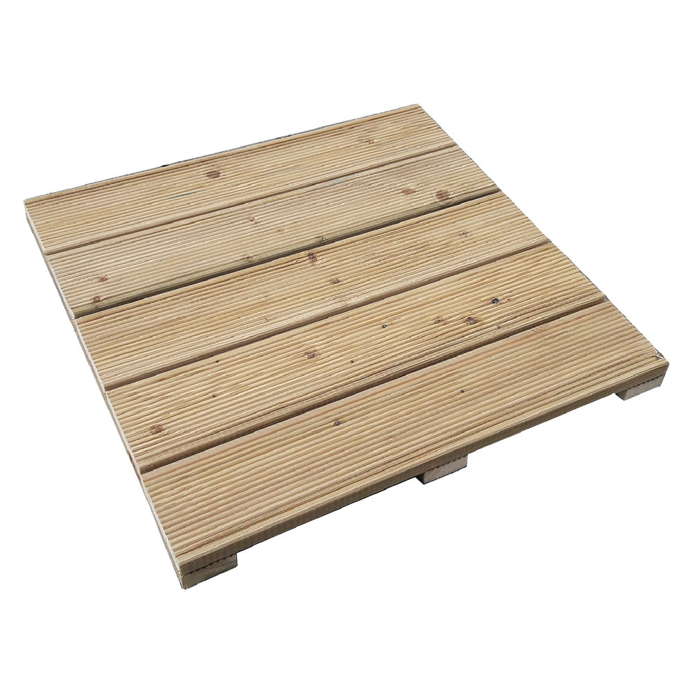 PEDANA PER GIARDINO IN LEGNO cm 50 x 50 x H 3,2