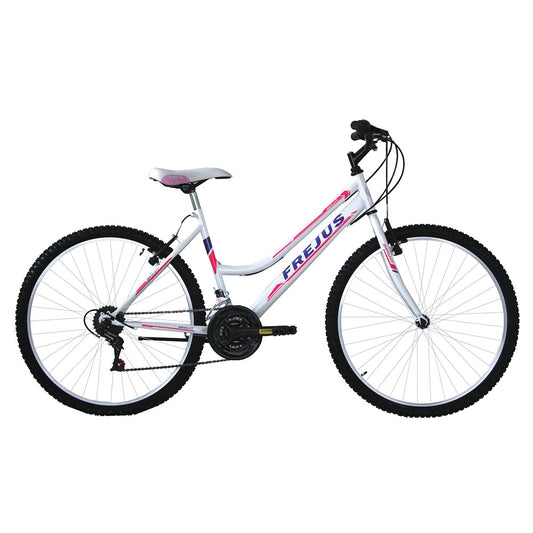 BICICLETTA DONNA 'MTB' 26 - colore bianco/fuxia