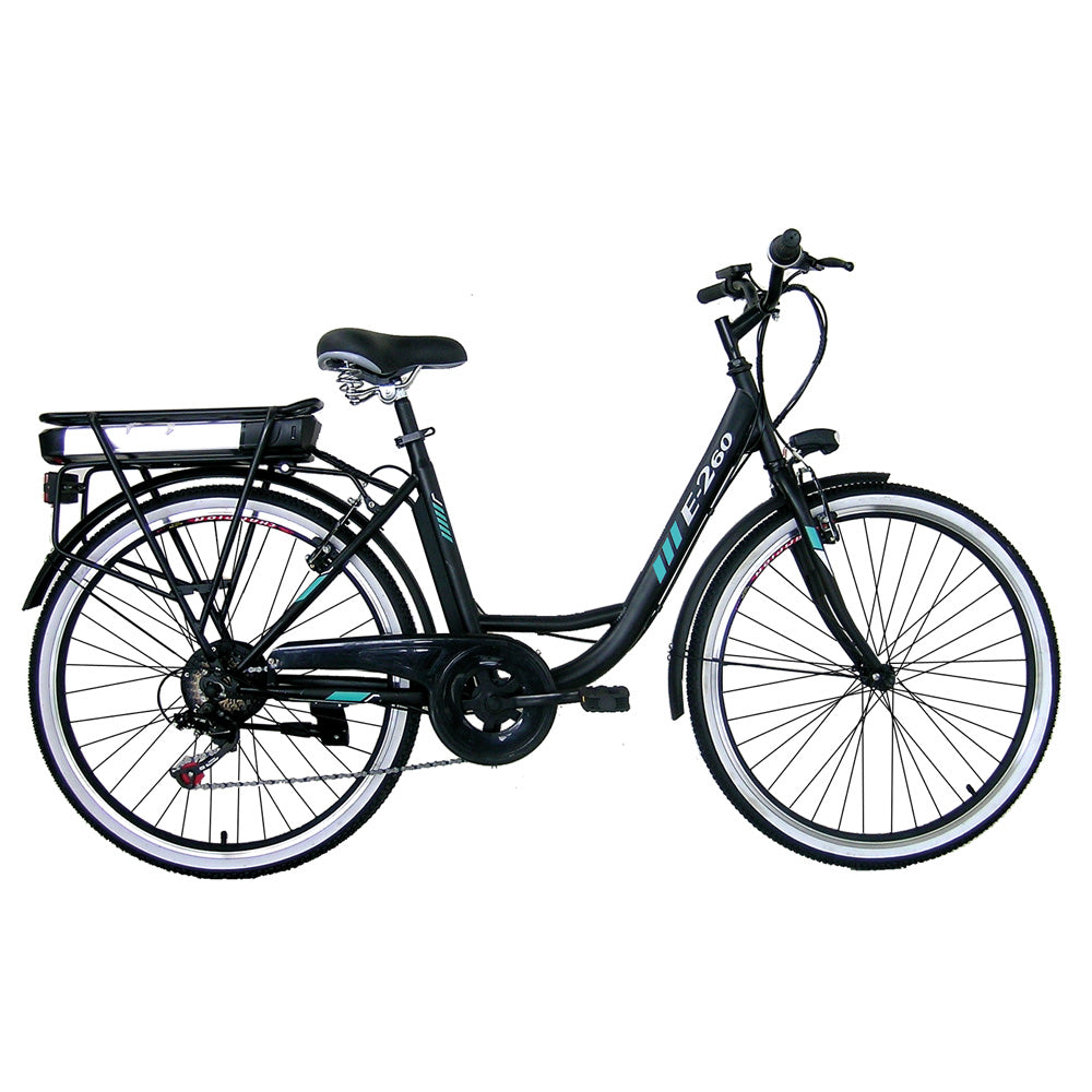 BICICLETTA ELETTRICA 'CEHL' COPPI 26 - colore nero