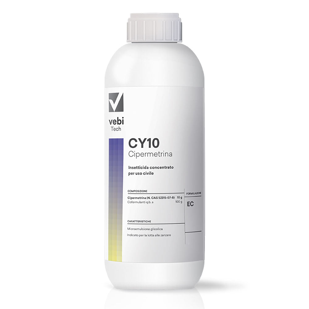 INSETTICIDA LIQUIDO CONCENTRATO 'CY 10' ml 250