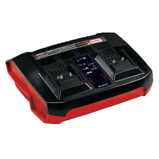 CARICA BATTERIA DOPPIO POWER-X TWINCHARGER 3A 18V